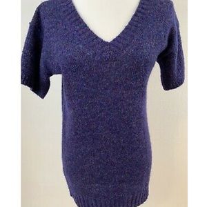 J Crew V-neck September Sweater in purple size XS